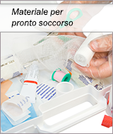 Materiale per pronto soccorso